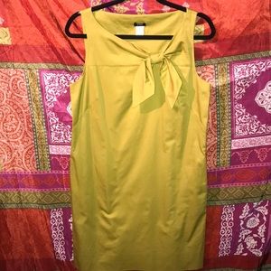 Chartreuse - J. Crew -Summer Dress with Pockets